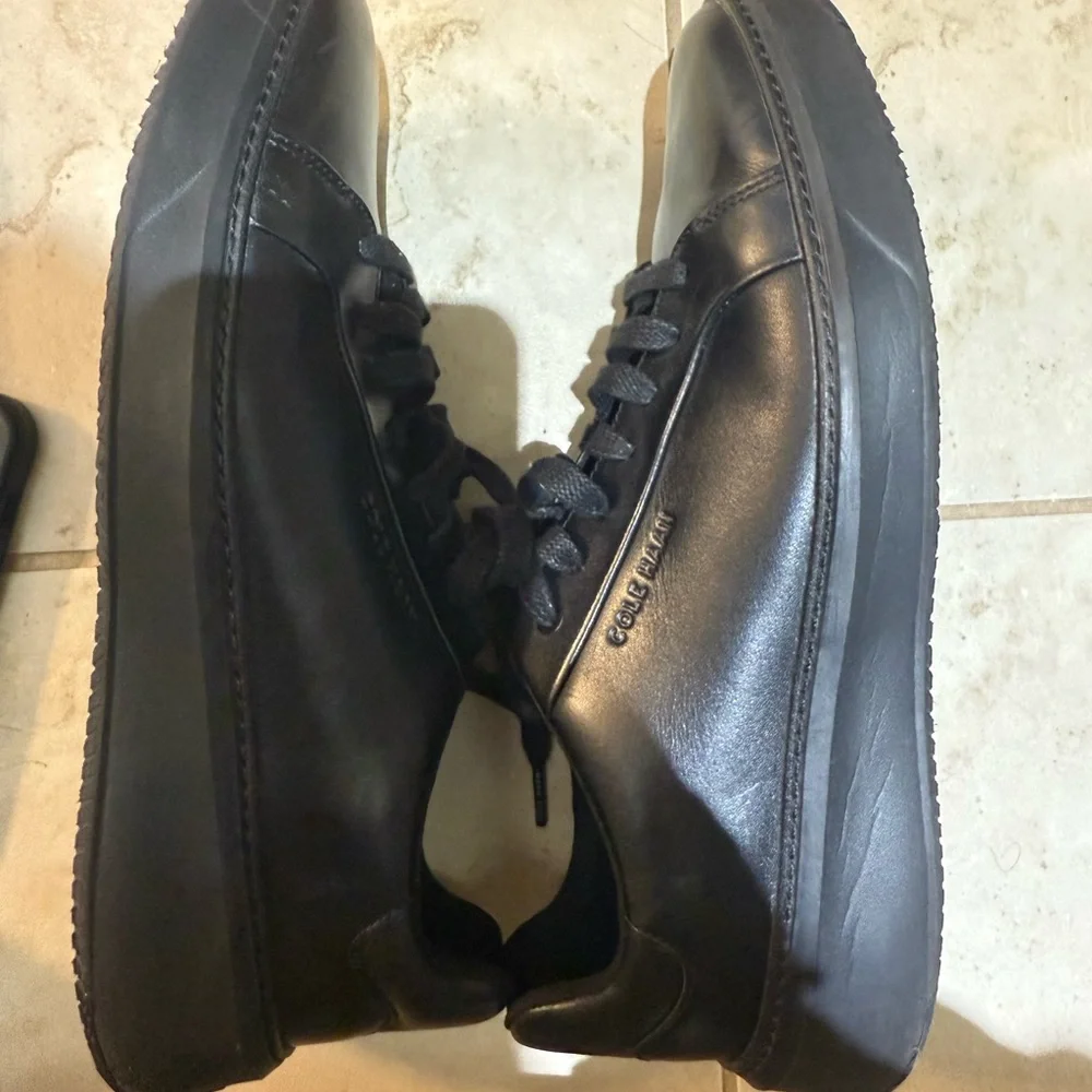 Cole Haan Black Men's Sneakers - Picture 1 of 5